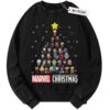 Marvel Superhero Christmas Sweater, Disney Avengers Christmas Sweater, Marvel Superhero Christmas Sweater, Marvel Friends Christmas Tee Sweater, Vintage Sweater