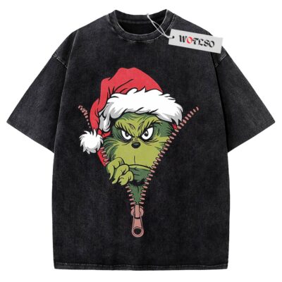 The Grinch Shirt, Holiday Shirt, Adult Shirt, Christmas Shirt, Vintage Tee