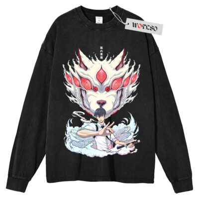 Chainsaw Man Sweater, Aki Hayakawa Sweater, Anime Sweater, Adult Anime Sweater, Long Sleeve Sweater