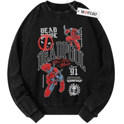 Deadpool Sweater, The X-men Sweater, Marvel Sweater, Adult Comics Sweater, Vintage Sweater