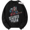 Spiderman Sweater, Punk Spiderman Sweater, Marvel Sweater, Adult Comics Sweater, Vintage Sweater