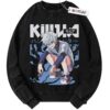 Hunter x Hunter Sweater, Killua Zoldyck Sweater, Anime Sweater, Adult Anime Sweater, Vintage Sweater