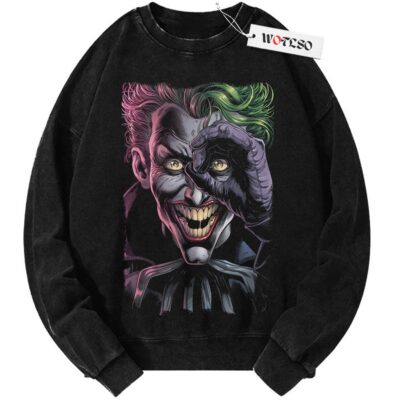 The Joker Sweater, Batman Begins Sweater, Dc Comics Sweater, Adult Dc Comics Sweater, Vintage Sweater