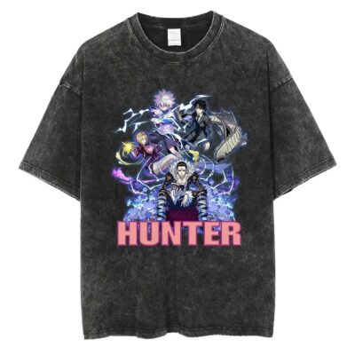 Hunter x Hunter Shirt, Hunters Squad Shirt, Anime Shirt, Adult Anime Shirt, Vintage Tee