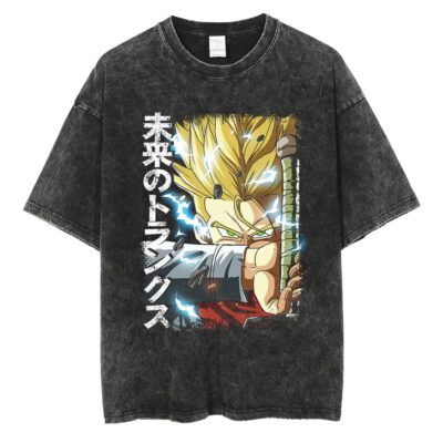 Dragon Ball Z Shirt, Trunks Shirt, DBZ Shirt, Adult Anime Shirt, Vintage Tee