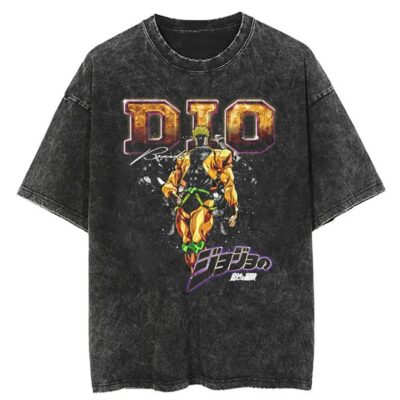 Jojo's Bizarre Adventure Shirt, Lord Dio v2 Shirt, Anime Shirt, Adult Anime Shirt, Vintage Tee