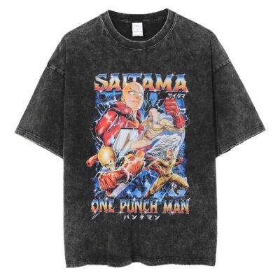 One Punch Man Shirt, Saitama Shirt, Anime Shirt, Adult Anime Shirt, Vintage Tee