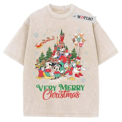 Disney Shirt, Disney Christmas Shirt, Holiday Shirt, Adult Xmas Shirt, Vintage Tee