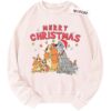 Disney Sweater, Lady and The Tramp Dogs Sweater, Retro Christmas Sweater, Adult Xmas Sweater, Vintage Sweater