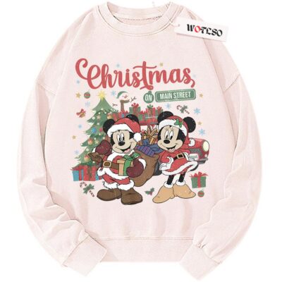 Disney Sweater, Disney Christmas Sweater, Mickey & Minnie Sweater, Adult Xmas Sweater, Vintage Sweater