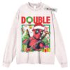 Deadpool Sweater, Deadpool & Wolverine Sweater, Christmas Vintage Sweater, Marvel Christmas Sweater, Long Sleeve Sweater