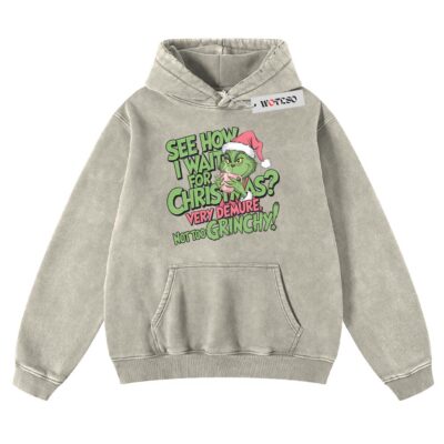 The Grinch Hoodie, Funny Christmas Hoodie, Christmas Movies Hoodie, Adult Xmas Hoodie, Vintage Hoodie