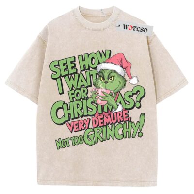 The Grinch Shirt, Funny Christmas Shirt, Christmas Movies Shirt, Adult Xmas Shirt, Vintage Tee