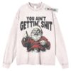 Santa Claus Sweater, Funny Christmas Sweater, Christmas Quote Sweater, Adult Xmas Sweater, Long Sleeve Sweater