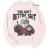 Santa Claus Sweater, Funny Christmas Sweater, Christmas Quote Sweater, Adult Xmas Sweater, Vintage Sweater