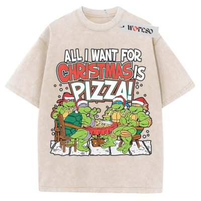 Teenage Mutant Ninja Turtles Shirt, Funny Christmas Shirt, Christmas Quote Shirt, Adult Xmas Shirt, Vintage Tee