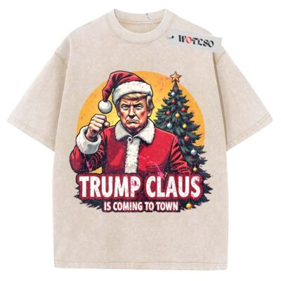 Christmas Shirt, Trump Christmas Shirt, Retro Christmas Shirt, Adult Xmas Shirt, Vintage Tee