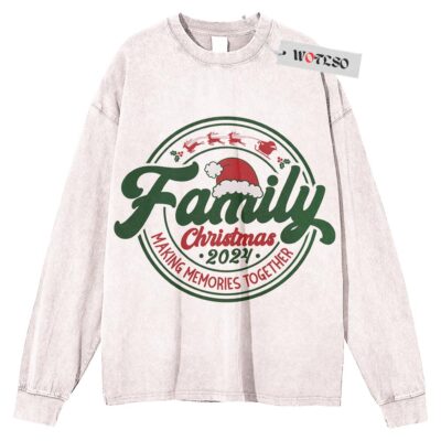 Christmas Family Sweater, Xmas Quote Sweater, Holiday Sweater, Adult Xmas Sweater, Long Sleeve Sweater