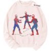 Spiderman Sweater, Christmas Marvel Sweater, Marvel Comics Sweater, Adult Comics Sweater, Vintage Sweater