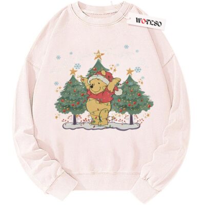 Disney Sweater, Winnie-the-Pooh Sweater, Retro Sweater, Adult Xmas Sweater, Vintage Sweater