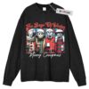 Horror Characters Sweater, Christmas Movies Sweater, Xmas Gift Sweater, Adult Christmas Gift Sweater, Long Sleeve Sweater