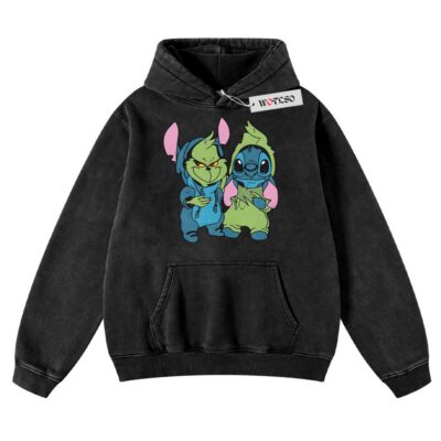 Lilo & Stitch Hoodie, Stitch Christmas Hoodie, Movies Christmas Hoodie, Adult Christmas Gift Hoodie, Vintage Hoodie