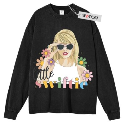 Little Swiftie Sweater, The Tortured Poets Department Bracelet Sweater, Xmas Gift Sweater, Adult Christmas Gift Sweater, Long Sleeve Sweater