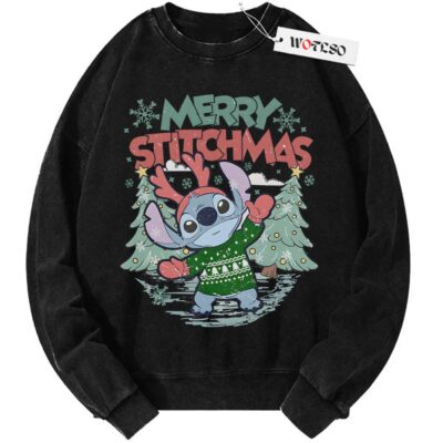 Lilo & Stitch Sweater, Stitch Christmas Sweater, Movies Christmas Sweater, Adult Christmas Gift Sweater, Vintage Sweater