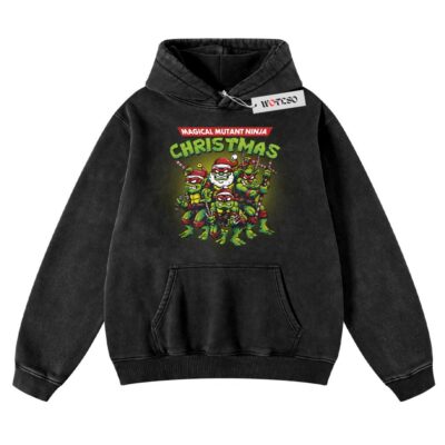 Teenage Mutant Ninja Turtles Hoodie, Funny Christmas Hoodie, Christmas Quote Hoodie, Adult Xmas Hoodie, Vintage Hoodie