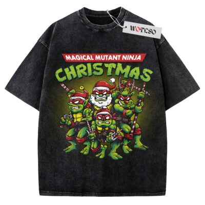 Teenage Mutant Ninja Turtles Shirt, Funny Christmas Shirt, Christmas Quote Shirt, Adult Xmas Shirt, Vintage Tee