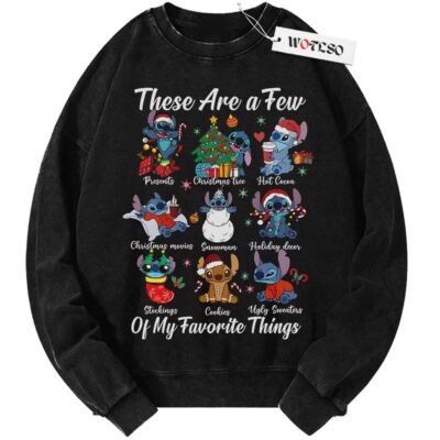 Lilo & Stitch Sweater, Stitch Christmas Sweater, Movies Christmas Sweater, Adult Christmas Gift Sweater, Vintage Sweater