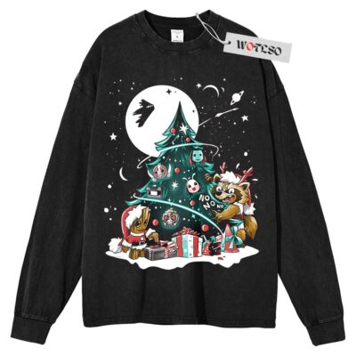 Guardians of the Galaxy Sweater, Christmas Movies Sweater, Xmas Gift Sweater, Adult Christmas Gift Sweater, Long Sleeve Sweater