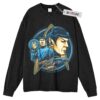 Star Trek Sweater, Spock Sweater, Xmas Gift Sweater, Adult Christmas Gift Sweater, Long Sleeve Sweater