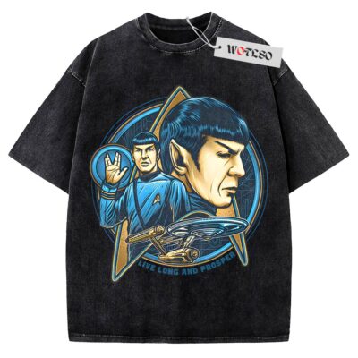 Star Trek Shirt, Spock Shirt, Xmas Gift Shirt, Adult Christmas Gift Shirt, Vintage Tee