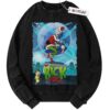 Rick and Morty Sweater, Merry Rickmas Sweater, Adult Cartoon Sweater, Christmas Sweater, Vintage Sweater