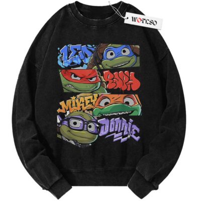 Teenage Mutant Ninja Turtles Sweater, Funny Christmas Sweater, Christmas Quote Sweater, Adult Xmas Sweater, Vintage Sweater