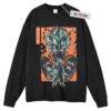 Son Goku Sweater, Dragonball Sweater, DBZ Sweater, Adult Anime Sweater, Long Sleeve Sweater