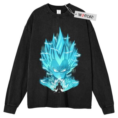 Son Goku Sweater, Dragonball Sweater, DBZ Sweater, Adult Anime Sweater, Long Sleeve Sweater