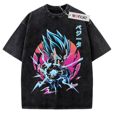 Vegeta Shirt, Dragonball Shirt, DBZ Shirt, Adult Anime Shirt, Vintage Tee