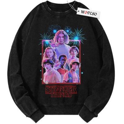 Stranger Things Sweater, Netflix Sweater, Adult Movie Sweater, Eleven Sweater, Vintage Sweater