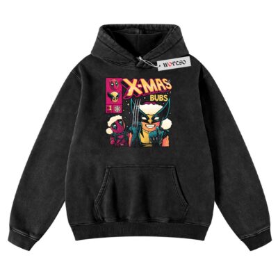 Wolverine Hoodie, X-men Hoodie, Marvel Hoodie, Adult Christmas Gift Hoodie, Vintage Hoodie