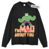 Hulk Valentine Sweater, Valentine Couple Gift Sweater, Gift for him Sweater, Gift for her Sweater, Long Sleeve Sweater