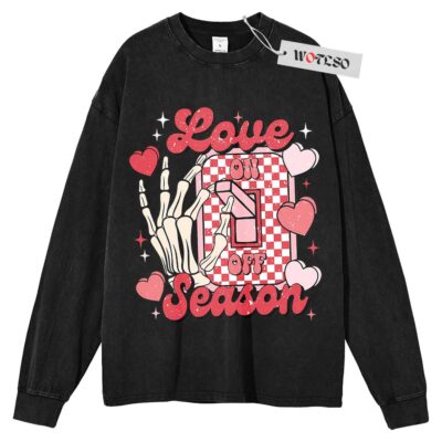 Valentine's Day Sweater, Valentine Couple Gift Sweater, Gift for him Sweater, Gift for her Sweater, Long Sleeve Sweater