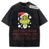 The grinch Shirt, Grinch 420 Shirt, Funny Christmas Gift Shirt, Adult Christmas Gift Shirt, Vintage Tee