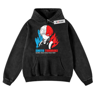 Shoto Todoroki Shirt, My Hero Academia Anime Shirt, Vintage Hoodie