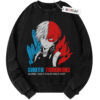 Shoto Todoroki Shirt, My Hero Academia Anime Shirt, Vintage Sweater