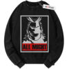 All Might Shirt, My Hero Academia Anime Shirt, Vintage Sweater