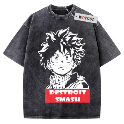 Izuku Midoriya Shirt, My Hero Academia Anime Shirt, Vintage Tee