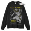 All Might Shirt, My Hero Academia Anime Shirt, Long Sleeve Tee