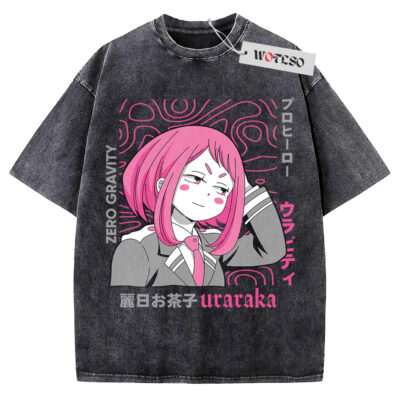 Uraraka Shirt, My Hero Academia Anime Shirt, Vintage Tee